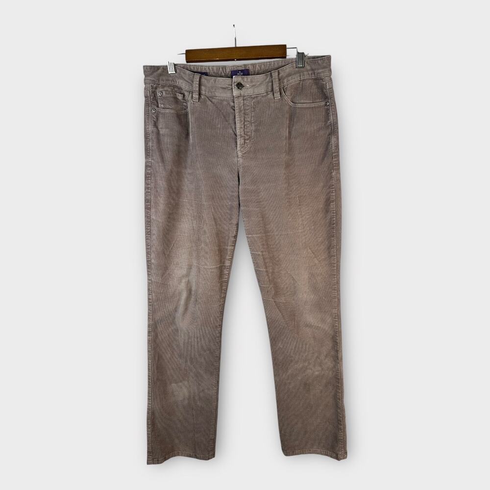 NYDJ Not Your Daughters Jeans Womens size 12 Marilyn Straight Corduroy Pants